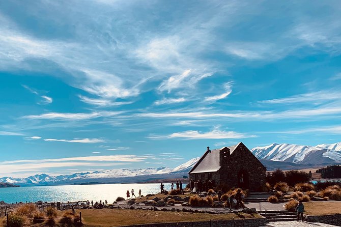 Mount Cook, Lake Tekapo and Tasman Glacier Tour from Christchurch - Lake Pukaki and the long return to Christchurch