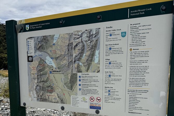 Mt. Cook Full Day Group Tour via Tekapo from Christchurch - Tasman Glacier adds another easy walk