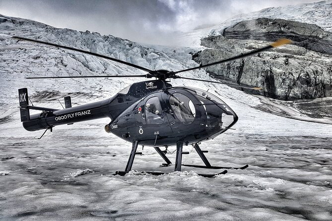 Mt Cook Supreme: 4 Glaciers with 2 Snow Landings - 60mins - Franz Josef, Fox, and Tasman Glaciers from above