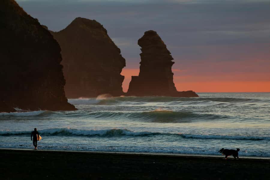 Mt. Eden, Piha Beach & Karekare Waterfalls - PRIVATE TOUR - Why this west coast route works so well