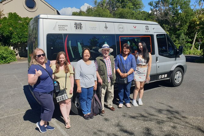 Muriwai Scenic Wine Tour from Auckland - Group size, vehicle, and comfort