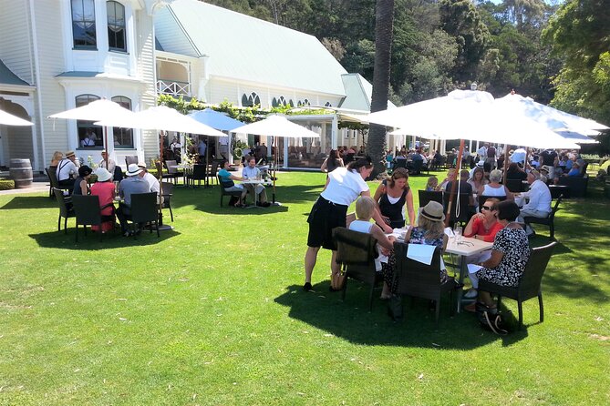 Napier Gourmet Winery Luncheon + tastings at 3 Great Wineries - Mission Estate begins with the meal