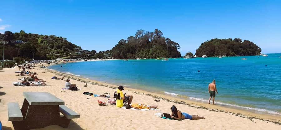 Nelson: Abel Tasman Cruise-Fly Day Tour - Along the limestone coast to Tākaka