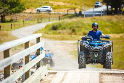 Guided Quad Biking Tour Through Forest and Farmland