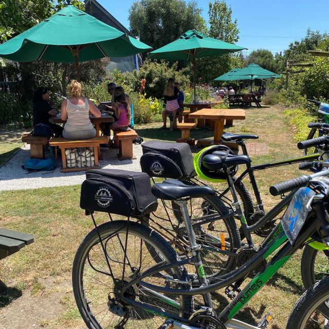 Nelson: Self-Guided Tunnel to Town Cycling Tour via Mapua - Richmond brings lunch, wine, and berry ice cream