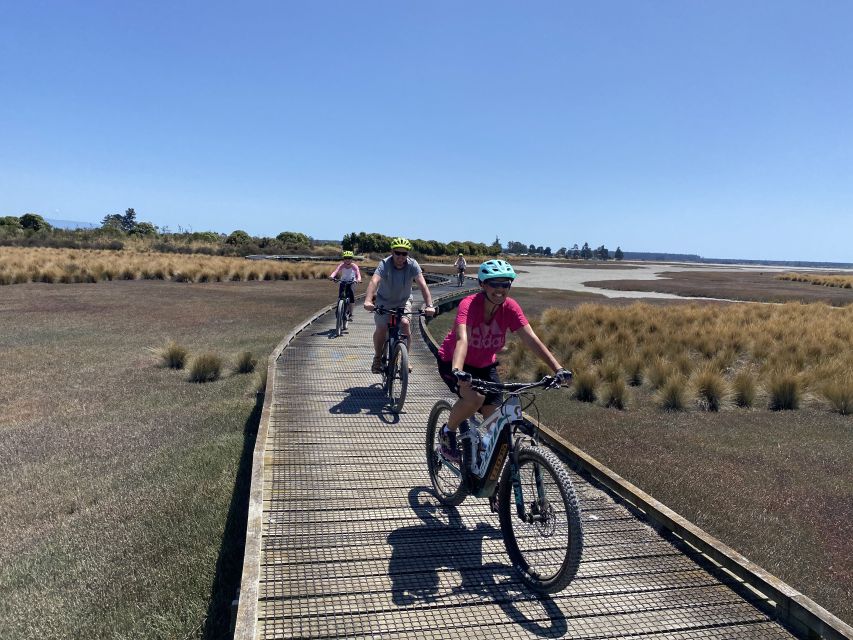 Nelson: Self-Guided Tunnel to Town Cycling Tour via Mapua - The Mapua Ferry and Wharf finish the route