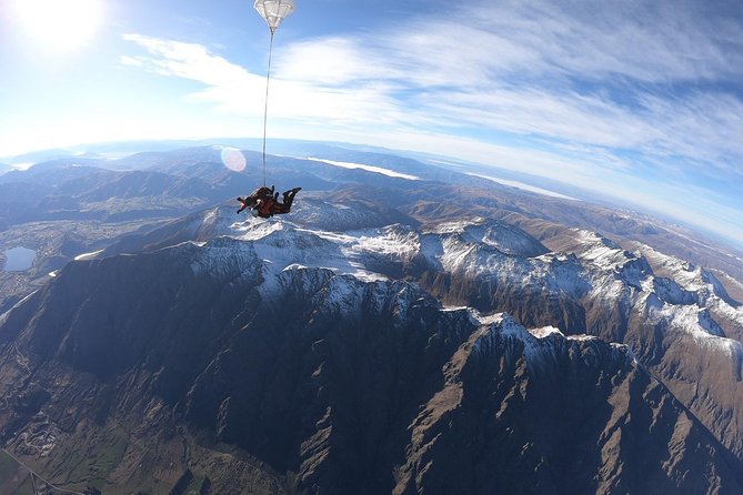 NZONE Skydive Queenstown - Free-fall first, then a slower view