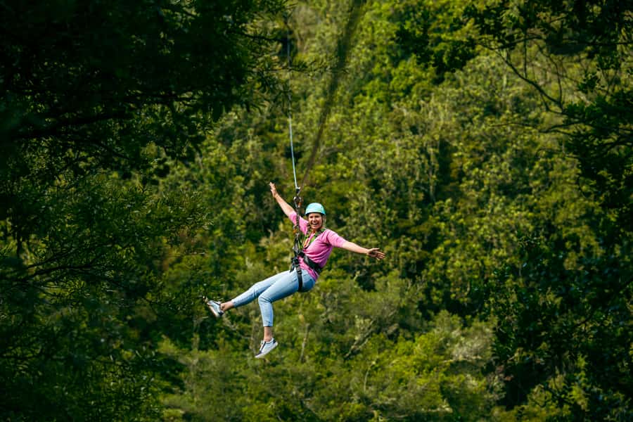 Okere Falls: Zipline over Waterfalls Experience - Why Okere Falls makes a good zipline setting