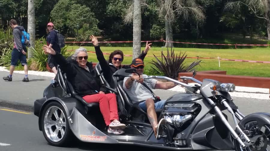 Paihia: Bay of Islands Trike Tour Experience - What riding a V8 Chevy Trike in Paihia feels like