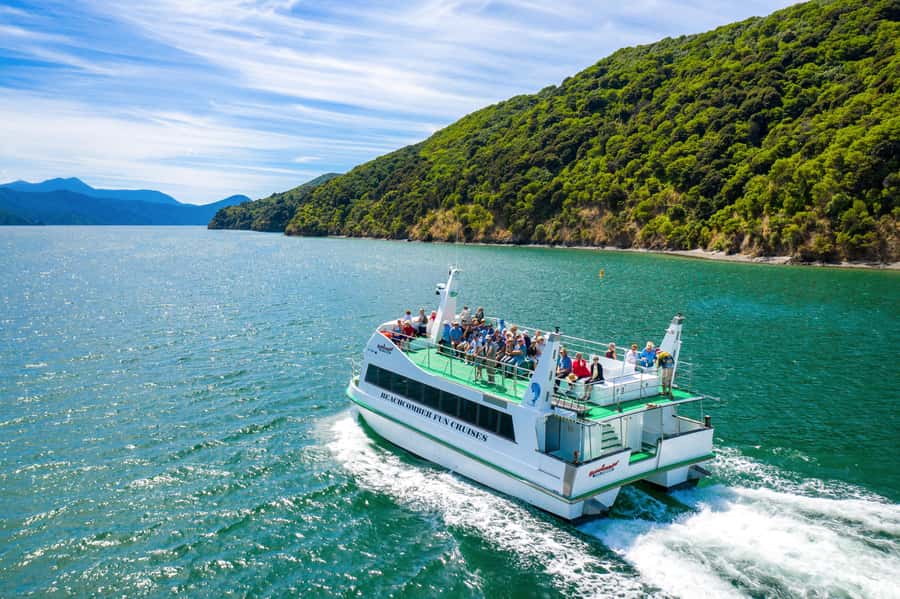 Picton Shore Excursion: Queen Charlotte Sounds Cruise - Leaving Picton for Queen Charlotte Sound