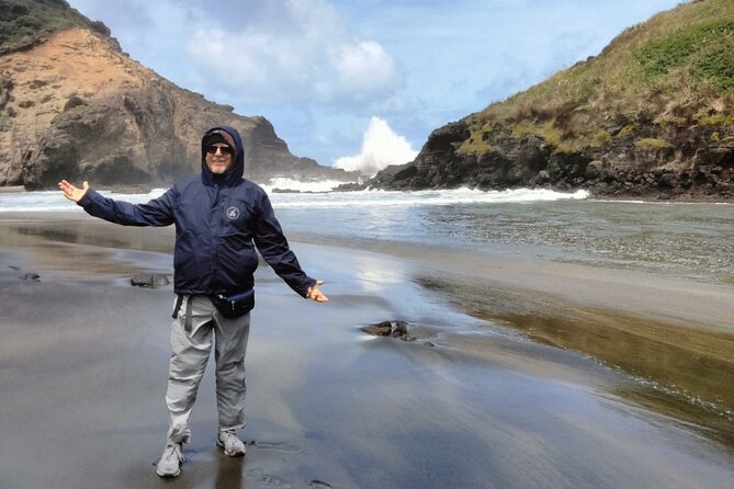 Piha Beach - Walking through native rainforest to Kitekite Falls