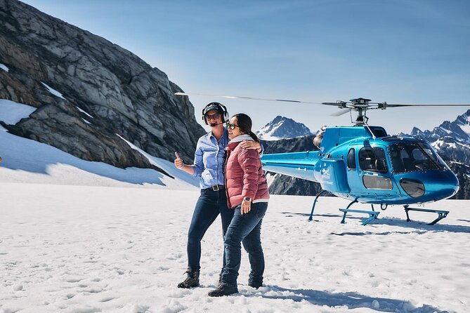 Private Flight: 3 Glaciers with Snow Landing - 45mins - The Weather Question