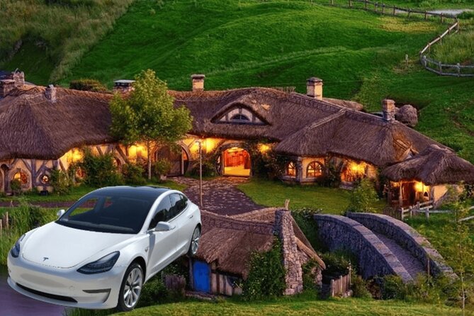 Private Hobbiton & Waitomo Caves Transfer from Auckland - What the private Tesla changes