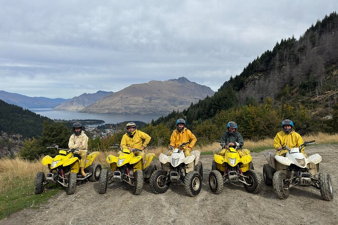 Queenstown ATV Quad Bike Adventure Tour - At 61A Shotover Street, the ride begins with control practice