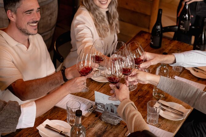 Queenstown Classic Wine Tour: 3 Winery Visits, Cave Tour & Cheese - Kinross: a strong opening tasting