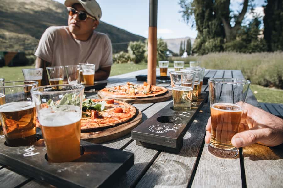 Queenstown: Craft Beer Brewery Tour with Lunch - Pickup from Queenstown hotels and the airport