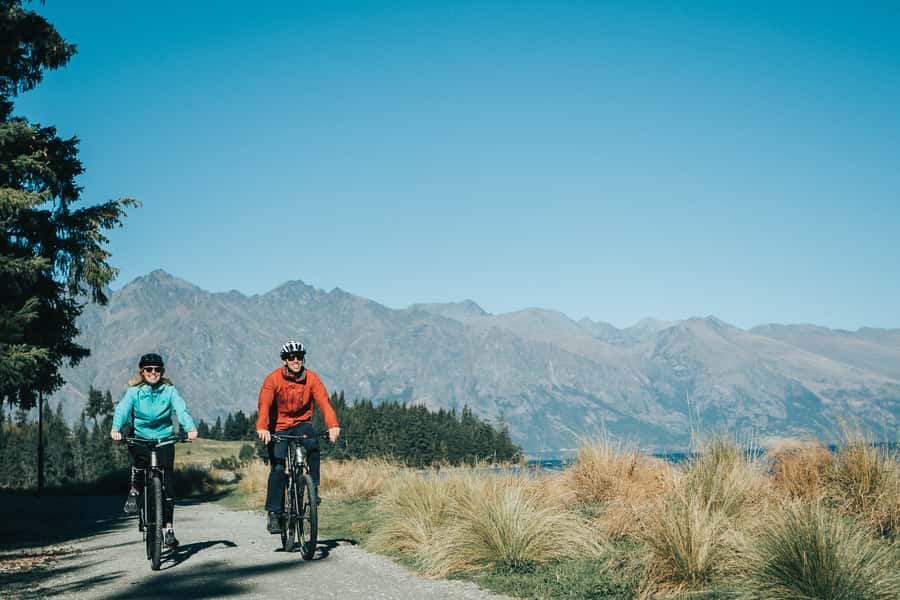 Queenstown: E-bike Hire on the Queenstown Trail - From Queenstown to the shore of Lake Whakatipu