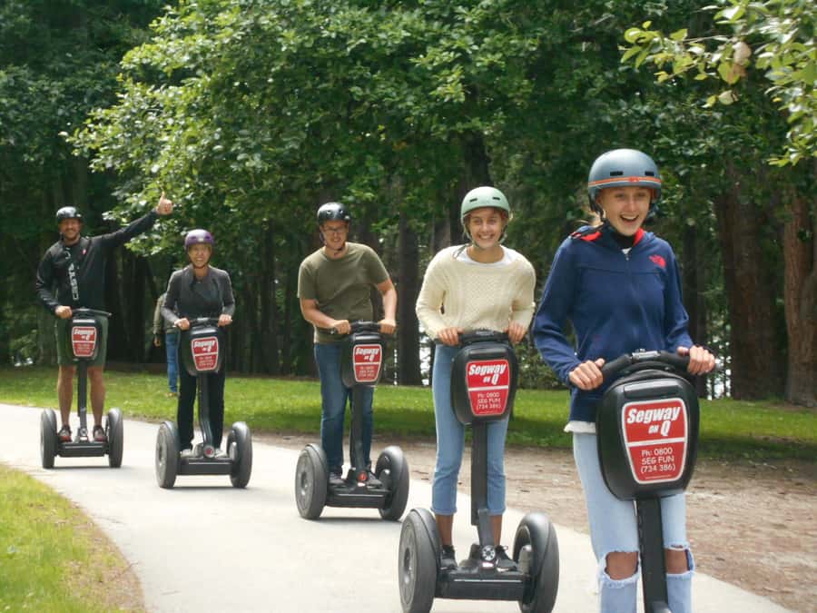 Queenstown: Guided Segway Tour - Queenstown Gardens and the peninsula ride