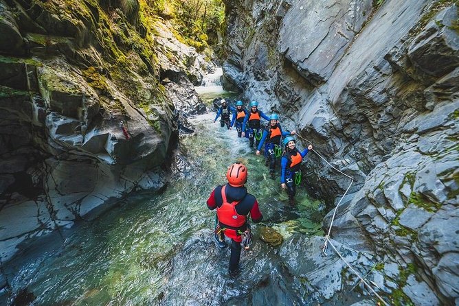 Queenstown Half-Day Canyoning Adventure - From Camp Street to the canyon base
