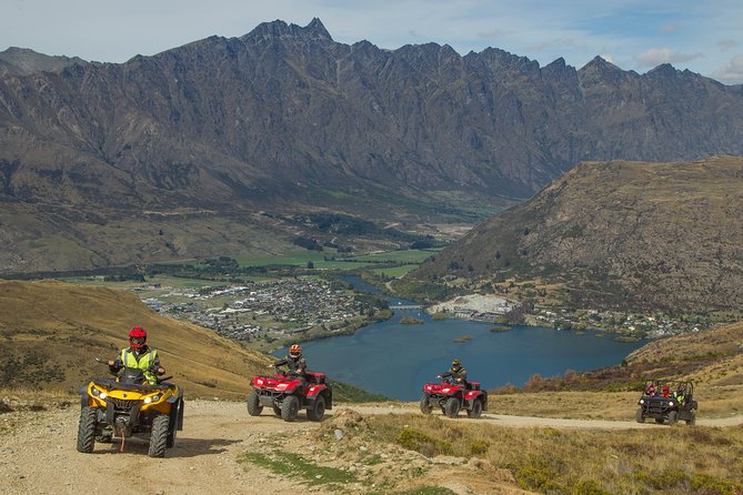 Queenstown Hill Quad Bike Tour - From Queenstown pickup to the quad-bike base