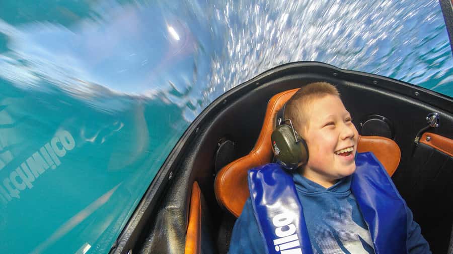 Queenstown: Hydro Attack Shark Ride - A dry cockpit, with some chance of cold