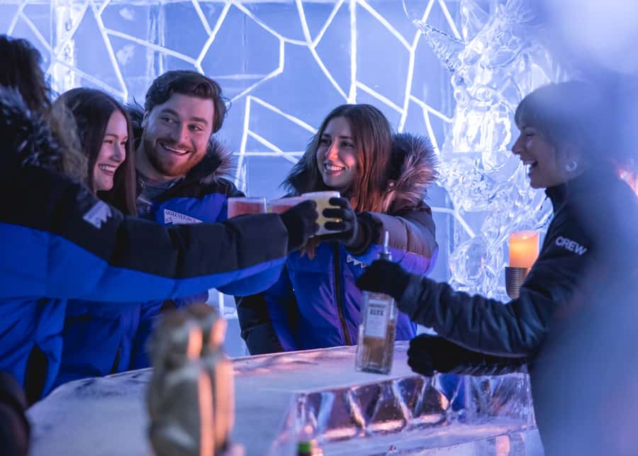 Queenstown: Ice Bar Entry with Warm Winter Gear and Drink - Entering a room made from 30 tonnes of ice
