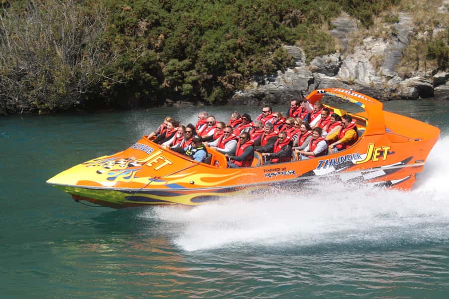 Queenstown: Jet Boat Adventure with Thunder Jet - Thunder Jet turns Queenstown into a water ride