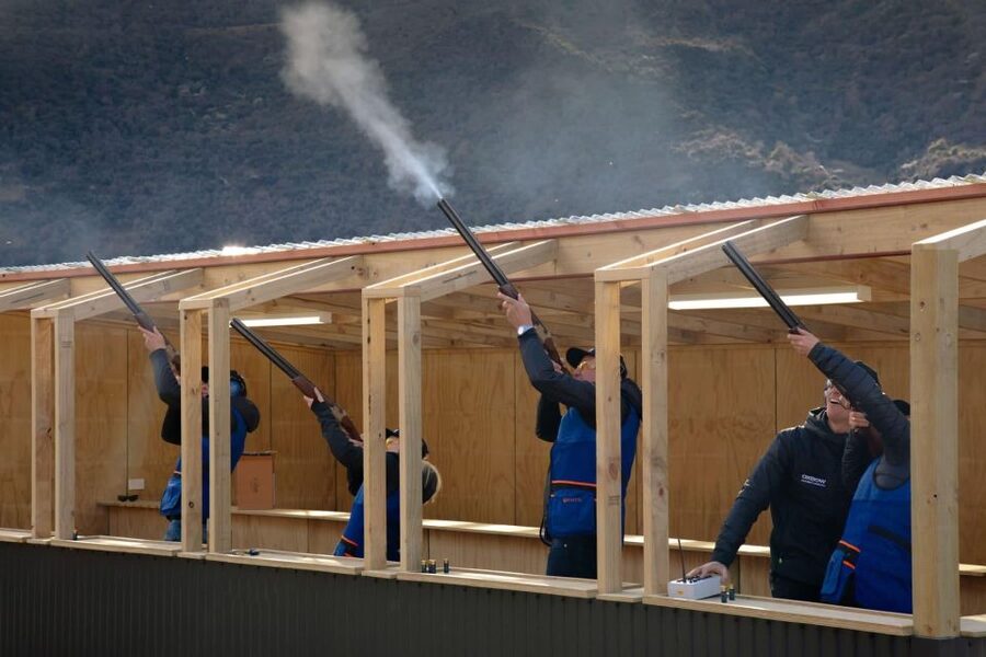 Queenstown: Jet Sprint Boat, Ultimate Off-Roader & Shooting - Clay target shooting with eight automatic throwers