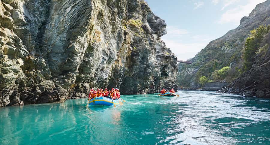 Queenstown: Kawarau River Rafting and Jet Boat Ride - The Dog Leg Finale
