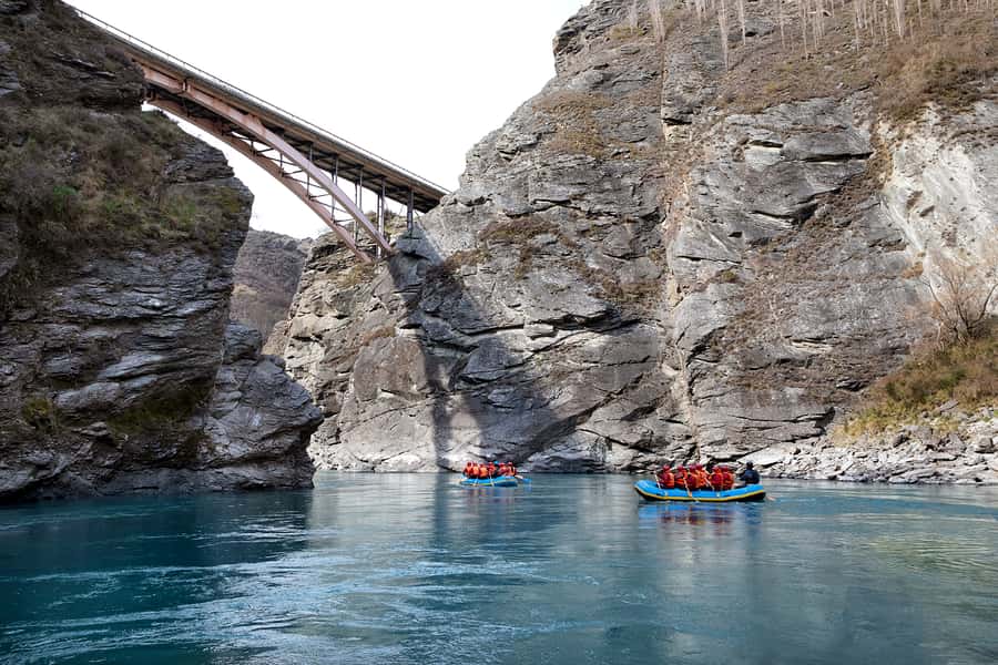 Queenstown: Kawarau River Rafting and Jet Boat Ride - Eight Kilometers of Kawarau River