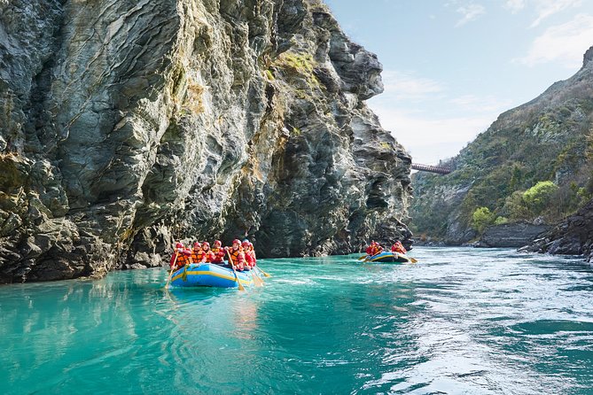 Queenstown Kawarau River Rafting and Jet Boat - The jet boat adds speed before the paddling begins