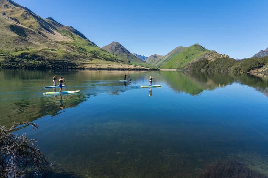 Queenstown: Kayaking or SUP Experience on Moke Lake - The drive from Queenstown to the lake