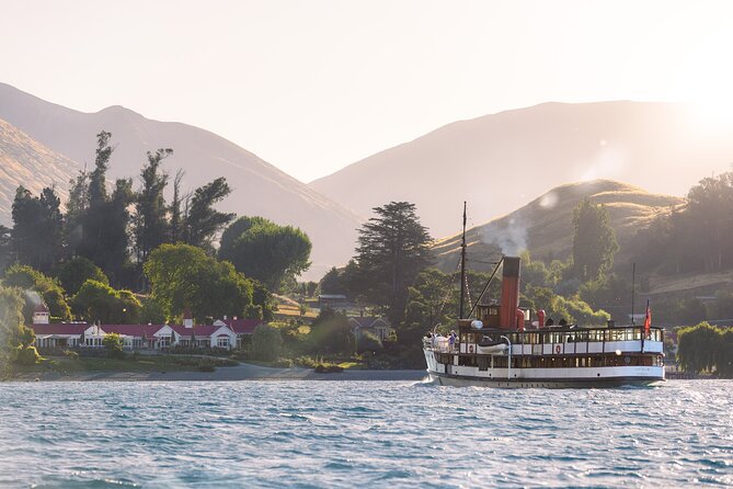 Queenstown Lake Cruise and Walter Peak Farm Adventure - The TSS Earnslaw turns a transfer into an attraction