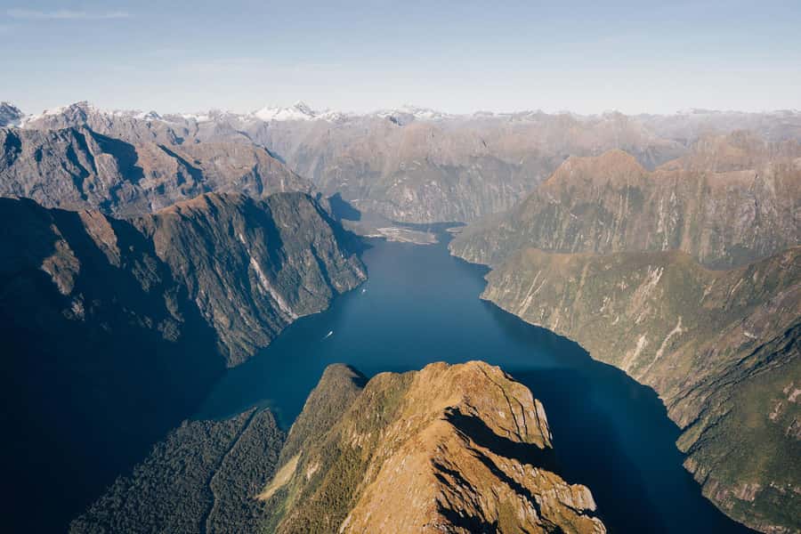 Queenstown: Milford Sound Cruise with Helicopter Transfer - Milford Sound from the water