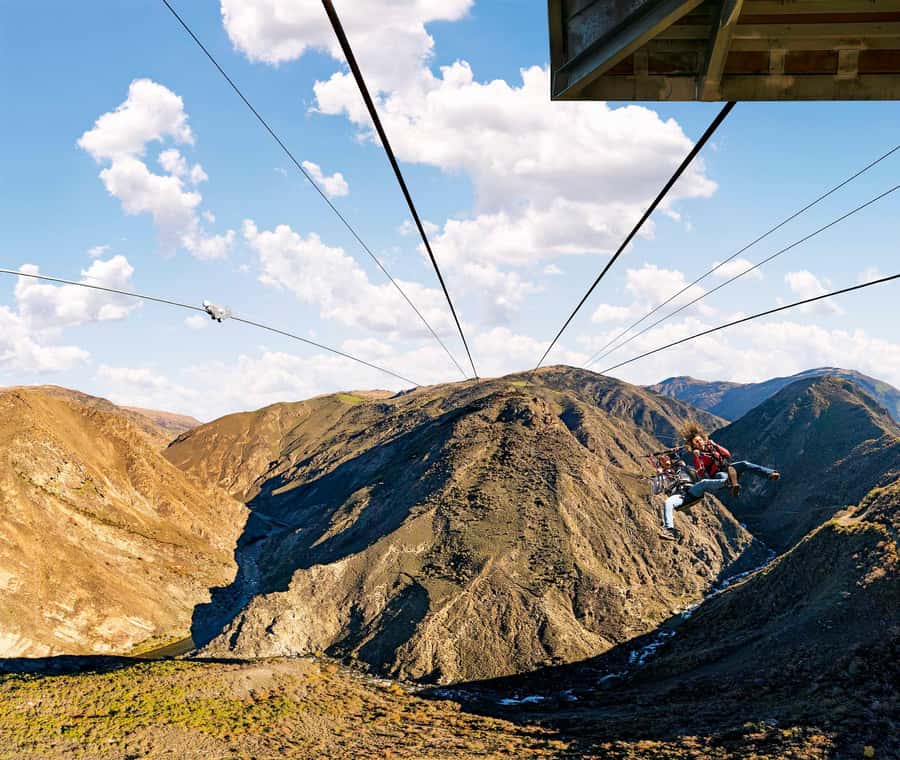 Queenstown: Nevis Canyon Swing - 70m Free-Fall! - Reaching the Nevis Playground