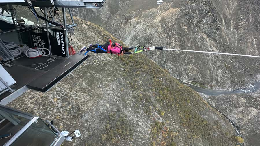 Queenstown: Nevis Catapult - World's Biggest! - What the 100kph Launch Feels Like