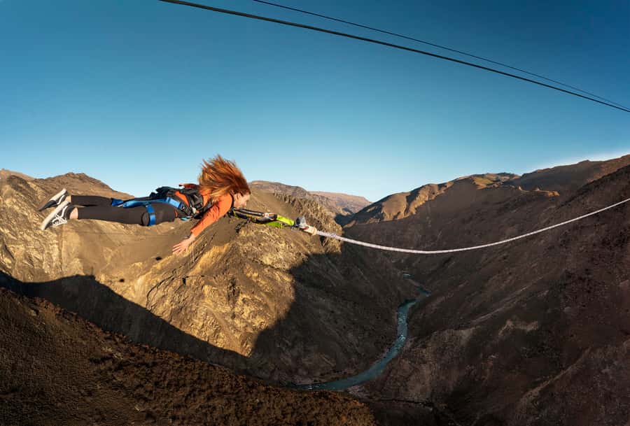 Queenstown: Nevis Catapult - World's Biggest! - A Small Group and a Clear Safety Briefing