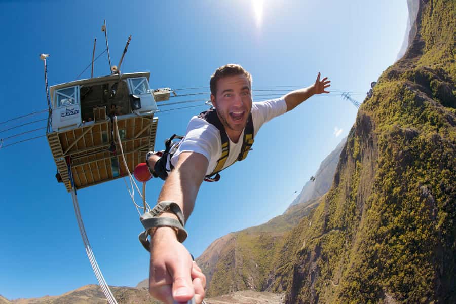 Queenstown: Nevis Thrillogy (Bungy, Swing, Catapult) - The 134m Nevis Bungy