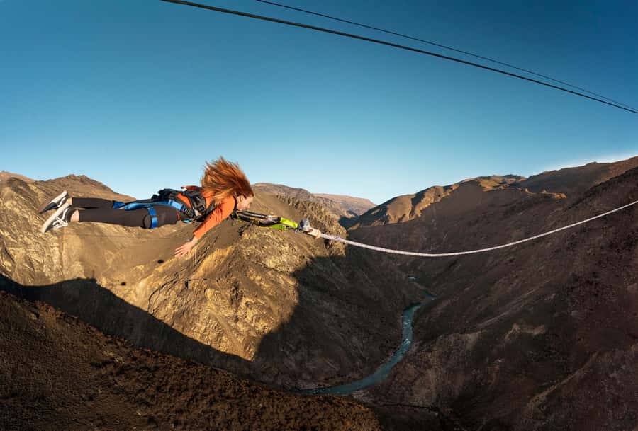 Queenstown: Nevis Thrillogy (Bungy, Swing, Catapult) - The 150m Nevis Catapult