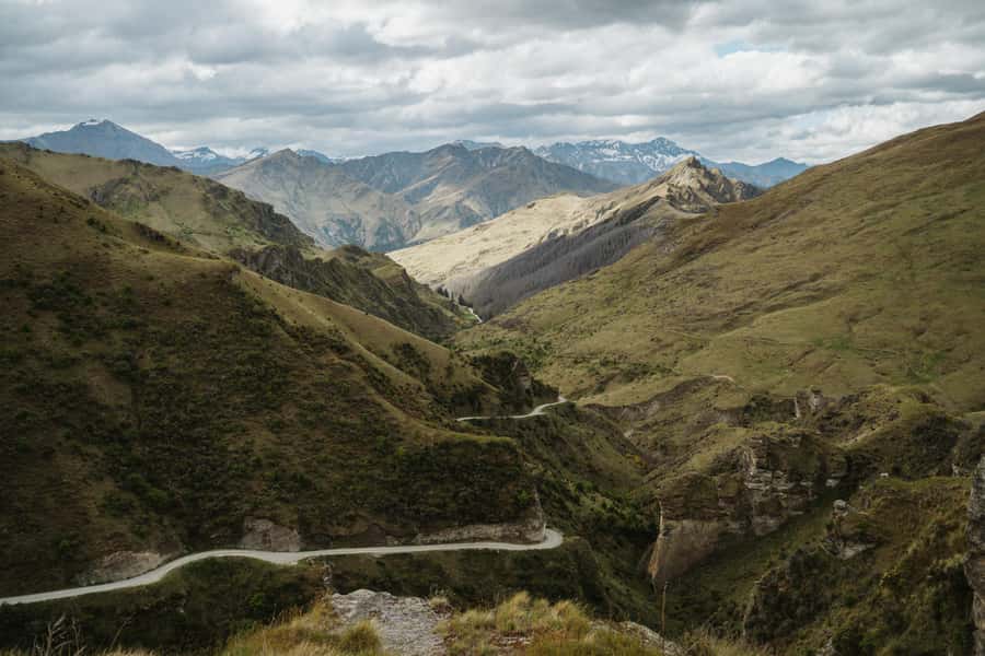 Queenstown: Skippers Canyon Goldrush Highlights Tour - A small vehicle and a focused driver