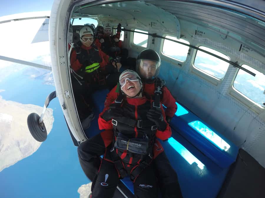 Queenstown: Tandem Skydive Experience - The aircraft ride gives you time to look around