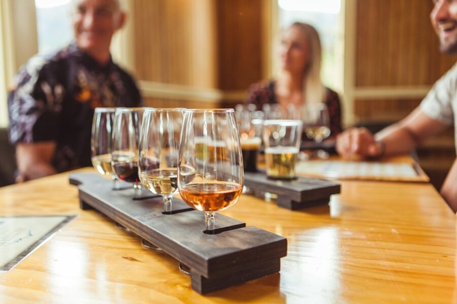 Queenstown: Twilight Wine and Craft Beer Tour - Shared platters make the final stop more useful