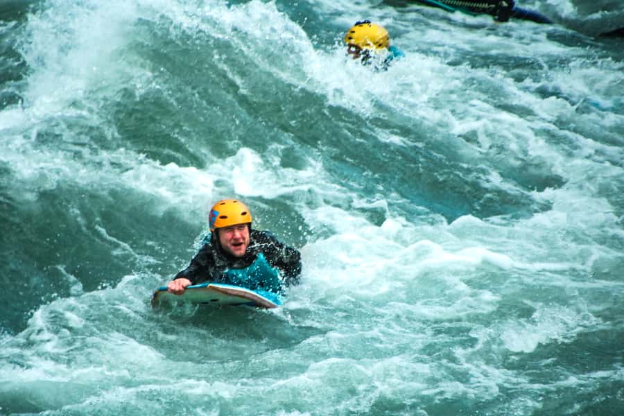 Queenstown: White Water Surfing Along the Kawarau River - The 12km river run