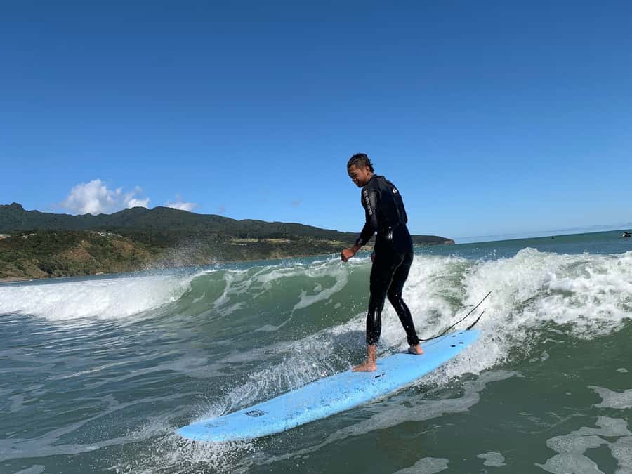 Raglan: Group Surf Lesson - A small group, with one limitation