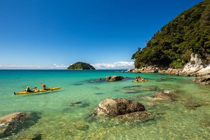 Remote Marine Reserve - Guided Kayaking - New Zealand - Why the tide makes this Abel Tasman trip different