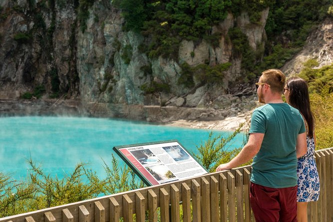 Rotorua based Small Group Morning Tour Waimangu and Wai O Tapu - Waimangu Volcanic Valley: a longer walk through a young geothermal area