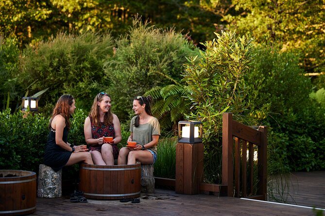Rotorua Forest Hot Tub Soak at Secret Spot - Café time before or after your soak