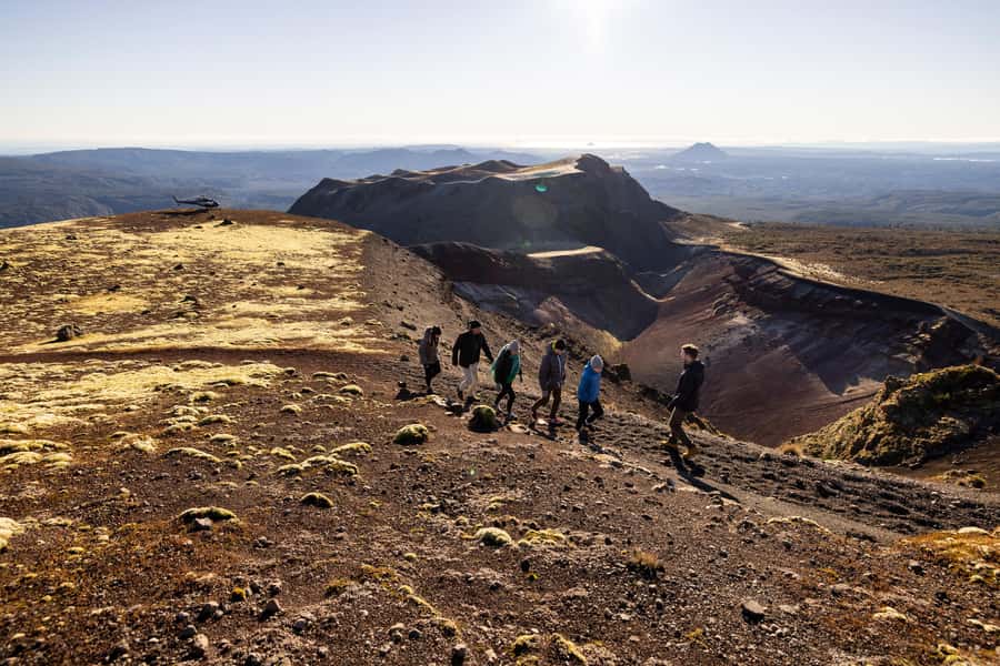 Rotorua: Helicopter Flight and Guided Walk on Mt Tarawera - Landing among the 1886 eruption craters