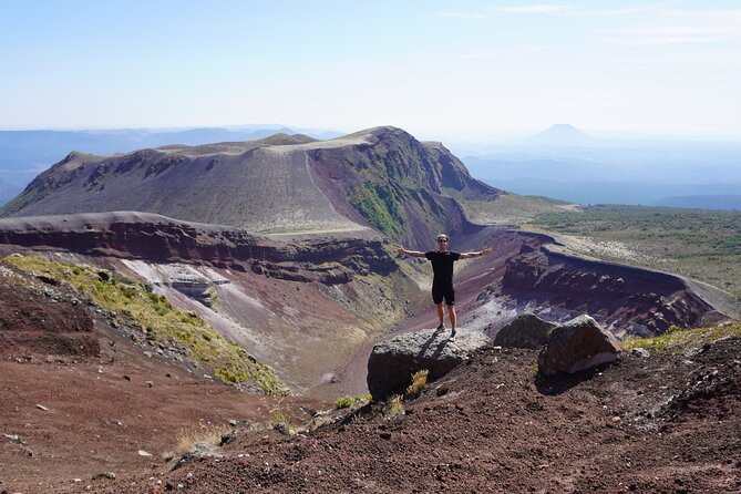 Rotorua Hiking: Mt Tarawera Guided Volcanic Crater Experience - The climb to the crater rim