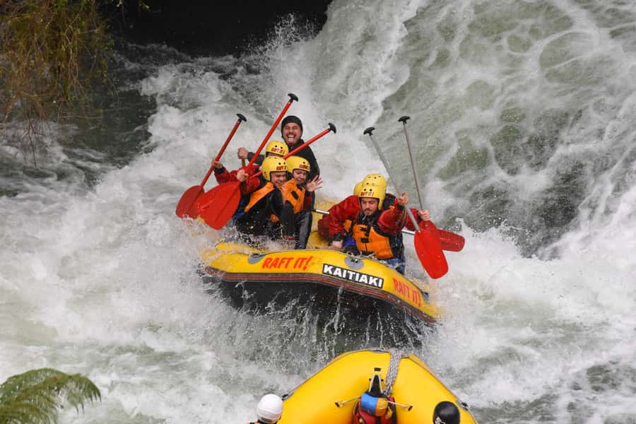 Rotorua Rafting: Kaituna River White Water Experience - Safety training before the rapids begin